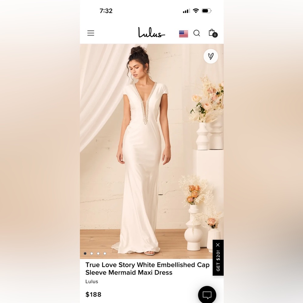Lulu’s NWT Wedding dress.